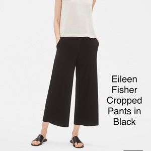 Eileen Fisher cropped pants size 12